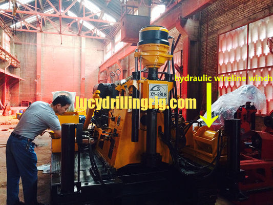 South American Hot XY-2BLB Multi-function Mobile Geotechnical Drilling With SPT Equipment
