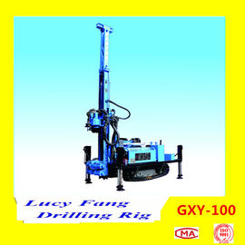 China Hot Multi-function GXY-100 Mobile Hydraulic Anchor And Nailing Drilling Rig For Sale