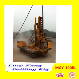 China Multi-function MGY-100BL Crawler Hydraulic DTH Hammer Micropile Hole Drilling Rig