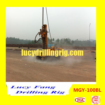 China Multi-function MGY-100BL Crawler Hydraulic DTH Hammer RC Core Sampling Drilling Rig