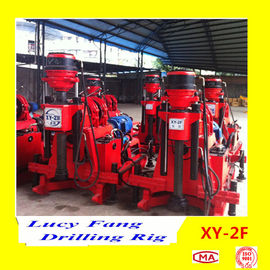 China Cheapest XY-2F Mobile Diamond Core Drilling Rig with 150-500 m Depth of NQ