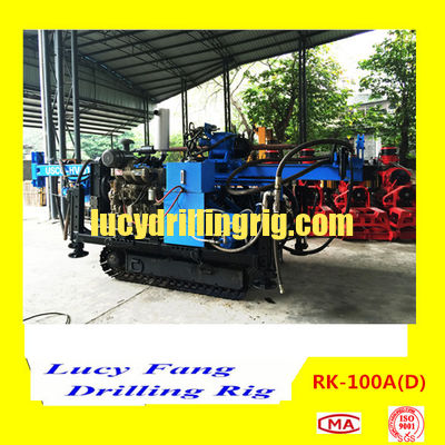 2015 Hot Sale China Crawler Mounted Hydraulic Geotechnical Drilling Rig RK-100A(D)