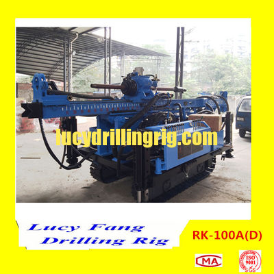 2015 Hot Sale China Crawler Mounted Hydraulic Geotechnical Drilling Rig RK-100A(D)