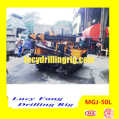 China Hot Multi-function MGJ-50L Crawler Mounted Rock and Soil Anchor Drilling Rig