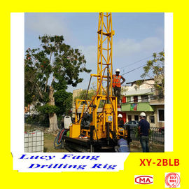 China Hot Sale XY-2BLB Mobile Diamond Core Drilling Rig With Wire-line Winch for 30-500 m