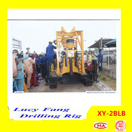 China Hot Sale XY-2BLB Mobile Diamond Core Drilling Rig With Wire-line Winch for 30-500 m