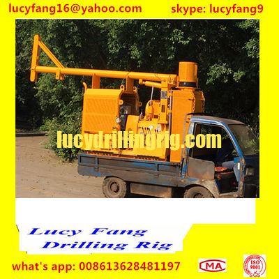 China Chongqing Hot Skid Mounted  XY-2B Geotechnical Drilling Rig With Deutz Engine F4L912