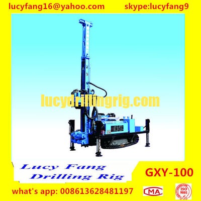 China Cheapest Multi-function  Crawler GXY-100 Jet-grouting Drilling Rig With Triple Tube