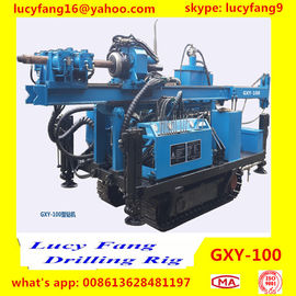 China Cheapest Multi-function Mobile Crawler GXY-100 DTH Hammer Water Well Drilling Rig