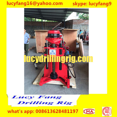 China Cheapest GX-1TD Mini Skid Mounted Soil Investigation Drilling Rig With SPT Hammer