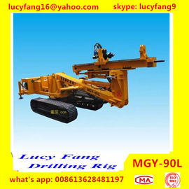 China Cheapest Popular Eifficient Multi-function Excavator Mounted DTH Hammer Anchor Drilling Rig