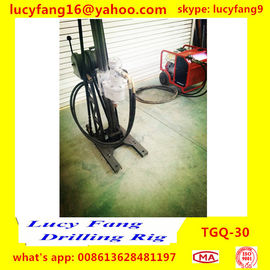 China Made Cheapest TGQ-30 Mini Drilling Rig for Soil Investigation 30 Depth for Hill Area