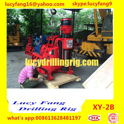 China Deutz Engine XY-2B  Soil and Rock Core Drilling Machine for Minerals Exploration With 50-500 m and NQ