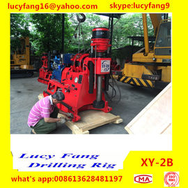China Deutz Engine High Quality Iran Popular XY-2B Skid Mounted Spindle Type Geotechnical Core Drilling Rig with SPT