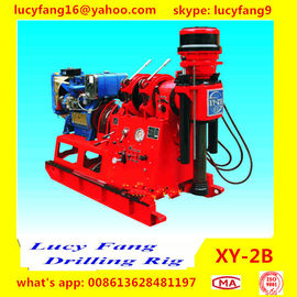 China Deutz Engine Cheapest High Quality XY-2B  Skid Mounted Geotechnical Core Drilling Rig With SPT Equipment