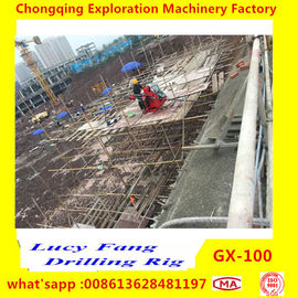 China Made GX-100 Mini Geotechnical Drilling Rig for Soil Investigation withIN 100 m Depth with SPT equipment