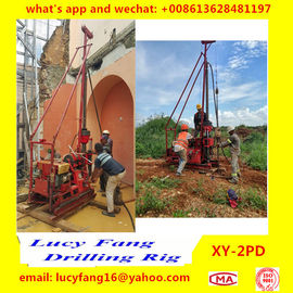 China Made Portable Soil Testing Drilling Rig XY-2PD wth HQ accessories and SPT Equipment
