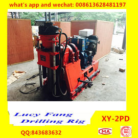 China Made Portable Soil Testing Drilling Rig XY-2PD wth HQ accessories and SPT Equipment