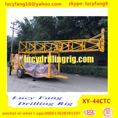Trailer mounted Diamond Wireline Core Drilling Rig