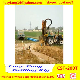 China Hot Popular Tractor Mounted Water Well Drilling Rig