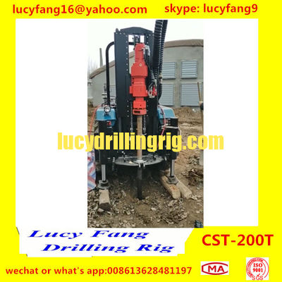 China Cheapest Good Quality Tractor Mounted Mobile Water Well Drilling Rig For 300m Depth