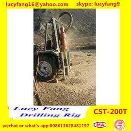China Cheapest Good Quality Tractor Mounted Mobile Water Well Drilling Rig For 100-120m Depth