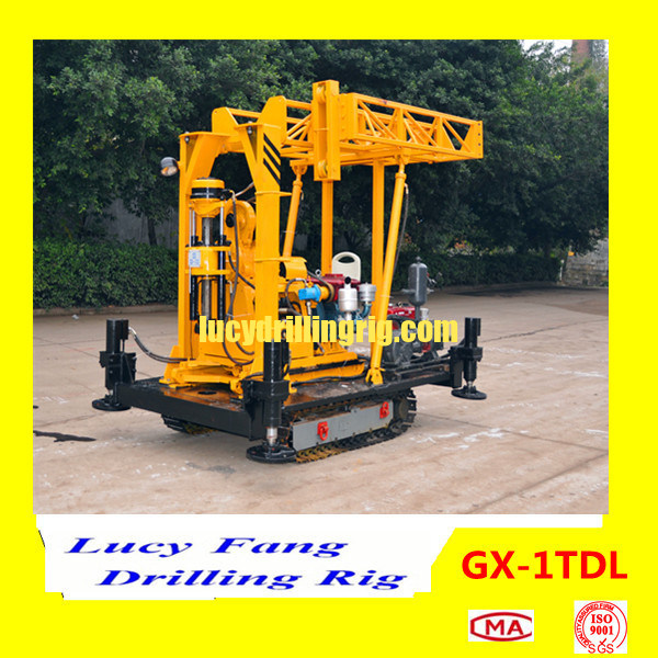 China Top Quality Cheapest GX-1TDL Mobile Portable Water Well Drilling Rig 120 m Depth