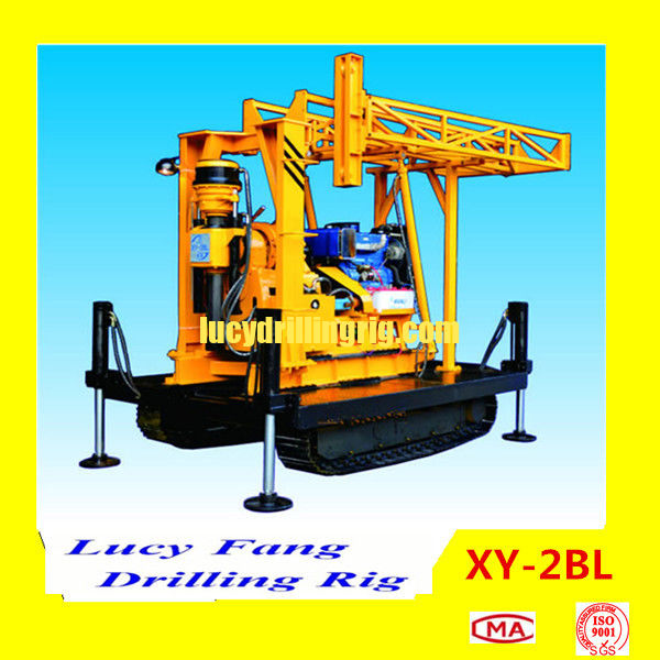 China Hot Sale XY-2BL Mobile Big-pile Hole Drilling Rig With 600 mm dia. and 50 m Depth