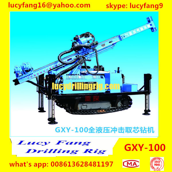 China Hot Cheapest Multi-function GXY-100 Geotechnical  Drilling Rig  with SPT Split Spoon