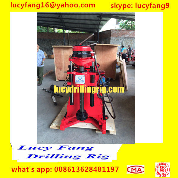 China Cheapest GX-1TD Portablbe Skid Mounted Soil Testing Drilling Rig 30-150 m Depth
