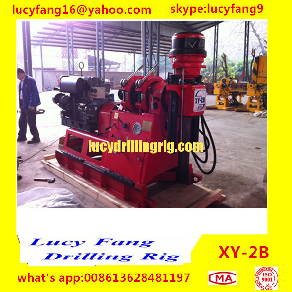 China Cheapest XY-2B  Soil Investigation Drilling Rig For Sale with Deutz Engine